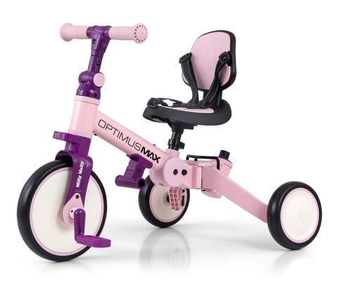 Milly Mally Milly Mally Rowerek 5w1 Optimus Max Pink Milly Mally Milly Mally Rowerek 5w1 Optimus Max Pink