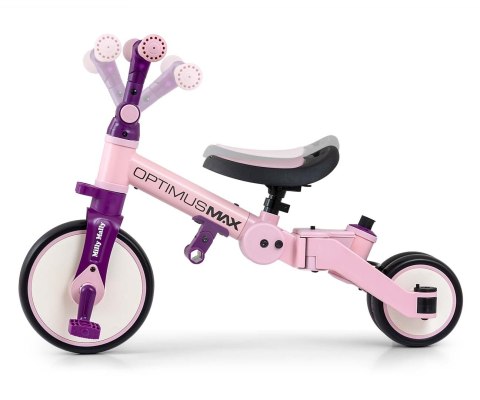 Milly Mally Milly Mally Rowerek 5w1 Optimus Max Pink Milly Mally Milly Mally Rowerek 5w1 Optimus Max Pink