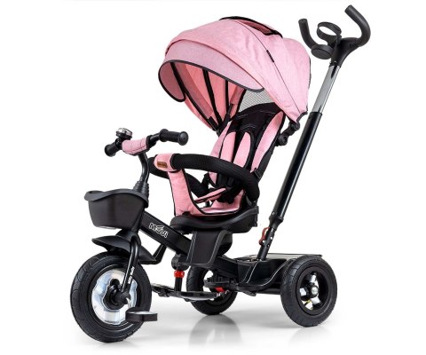Milly Mally Milly Mally Rowerek Trójkołowy Movi Black-Pink Milly Mally Milly Mally Rowerek Trójkołowy Movi Black-Pink