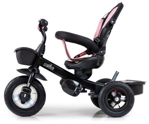Milly Mally Milly Mally Rowerek Trójkołowy Movi Black-Pink Milly Mally Milly Mally Rowerek Trójkołowy Movi Black-Pink