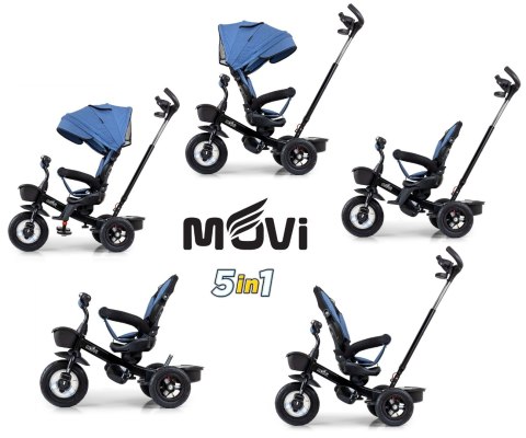 Milly Mally Milly Mally Rowerek Trójkołowy Movi Denim Milly Mally Milly Mally Rowerek Trójkołowy Movi Denim