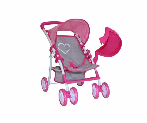 Milly Mally Wózek dla lalek Kate Prestige Pink Milly Mally Wózek dla lalek Kate Prestige Pink