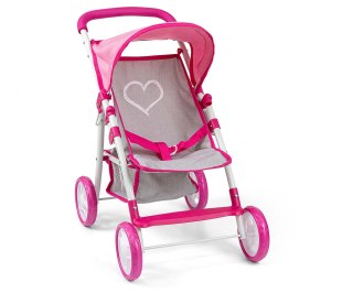 Milly Mally Wózek dla lalek Natalie Prestige Pink