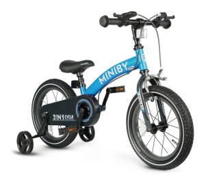 Qplay Qplay Rowerek Dziecięcy - Rowerek Biegowy Miniby 14 cali Blue