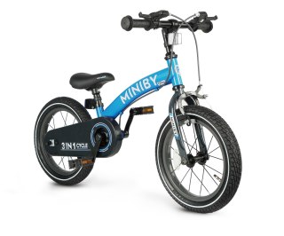 Qplay Qplay Rowerek Dziecięcy - Rowerek Biegowy Miniby 14 cali Blue