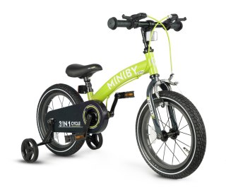 Qplay Qplay Rowerek Dziecięcy - Rowerek Biegowy Miniby 14 cali Green