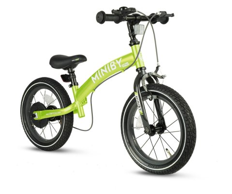 Qplay Qplay Rowerek Dziecięcy - Rowerek Biegowy Miniby 14 cali Green Qplay Qplay Rowerek Dziecięcy - Rowerek Biegowy Miniby 14 cali Green