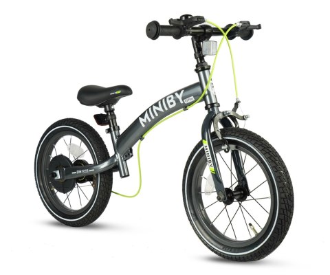 Qplay Qplay Rowerek Dziecięcy - Rowerek Biegowy Miniby 14 cali Grey