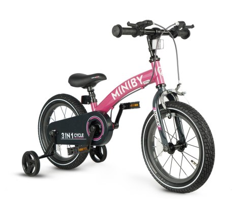Qplay Qplay Rowerek Dziecięcy - Rowerek Biegowy Miniby 14 cali Rosa Qplay Qplay Rowerek Dziecięcy - Rowerek Biegowy Miniby 14 cali Rosa