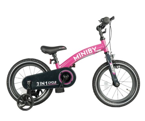 Qplay Qplay Rowerek Dziecięcy - Rowerek Biegowy Miniby 14 cali Rosa Qplay Qplay Rowerek Dziecięcy - Rowerek Biegowy Miniby 14 cali Rosa