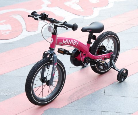 Qplay Qplay Rowerek Dziecięcy - Rowerek Biegowy Miniby 14 cali Rosa Qplay Qplay Rowerek Dziecięcy - Rowerek Biegowy Miniby 14 cali Rosa
