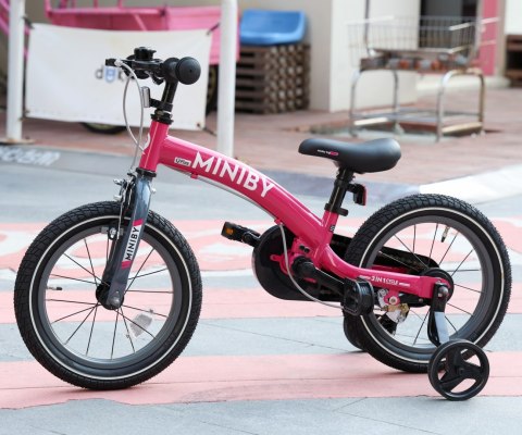 Qplay Qplay Rowerek Dziecięcy - Rowerek Biegowy Miniby 14 cali Rosa Qplay Qplay Rowerek Dziecięcy - Rowerek Biegowy Miniby 14 cali Rosa