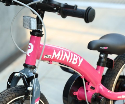 Qplay Qplay Rowerek Dziecięcy - Rowerek Biegowy Miniby 14 cali Rosa Qplay Qplay Rowerek Dziecięcy - Rowerek Biegowy Miniby 14 cali Rosa