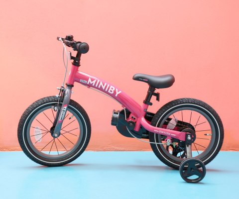 Qplay Qplay Rowerek Dziecięcy - Rowerek Biegowy Miniby 14 cali Rosa Qplay Qplay Rowerek Dziecięcy - Rowerek Biegowy Miniby 14 cali Rosa