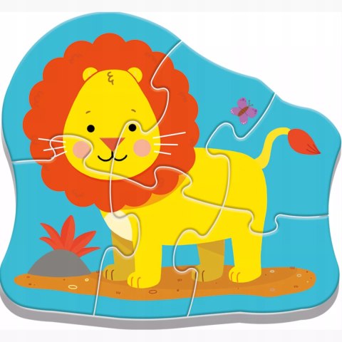 Puzzle Baby Classic Zwierzątka na safari TREFL 36073 Puzzle Baby Classic Zwierzątka na safari TREFL 36073