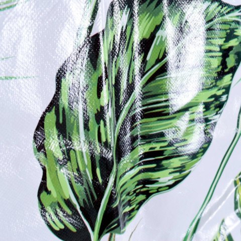 Szafka tekstylna na buty Mona Monstera białozielona Szafka tekstylna na buty Mona Monstera białozielona