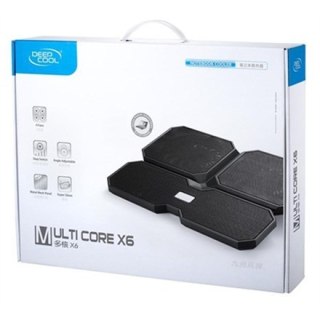 Deepcool Multi Core X6 - wentylator do notebooka | 38 cm x 29,5 cm x 2,4 cm | 900 g