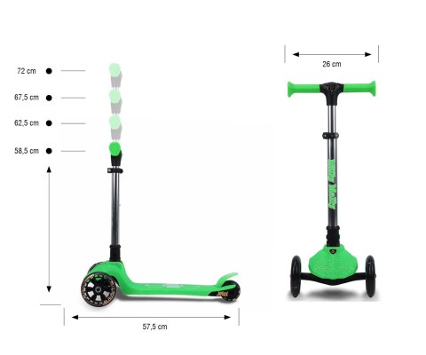 Milly Mally Milly Mally Scooter Jelly Green Milly Mally Milly Mally Scooter Jelly Green