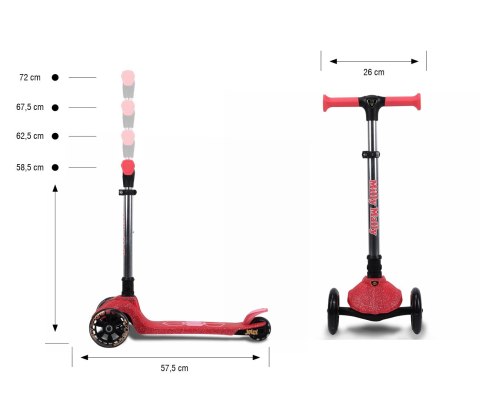 Milly Mally Milly Mally Scooter Jelly Pink