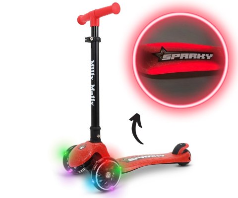 Milly Mally Milly Mally Scooter Sparky Red