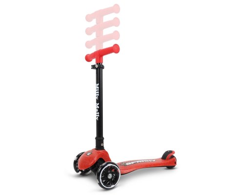 Milly Mally Milly Mally Scooter Sparky Red