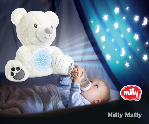Milly Mally Milly Mally Zabawka pluszowa z Projektorem Milly Bear
