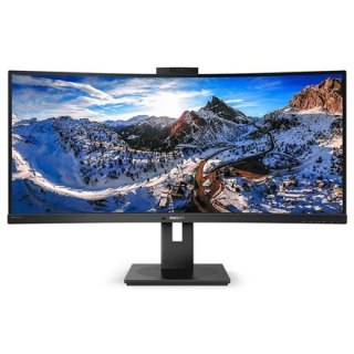 Philips P-line | 346P1CRH | 34 cale | VA | WQHD 3440 x 1440 przy 100 Hz | 500 cd/m² | HDMI, DisplayPort, USB-C | 90 W | Wysokość