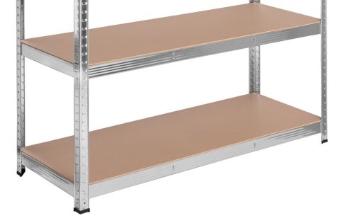 Regał stalowy magazynowy 200kg 5 poziomów 205x120x45 cm ocynkowany Regał stalowy magazynowy 200kg 5 poziomów 205x120x45 cm ocynkowany