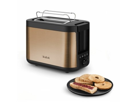 TEFAL Toster | TT430G10 Coppertinto | Liczba gniazd 2 | Materiał obudowy Stal nierdzewna | Złoty TEFAL Toster | TT430G10 Coppertinto | Liczba gniazd 2 | Materiał obudowy Stal nierdzewna | Złoty