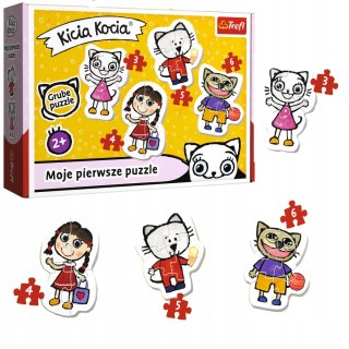 Trefl Moje pierwsze puzzle Kicia Kocia Baby 2+ Trefl 36088