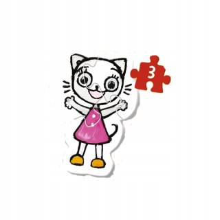 Trefl Moje pierwsze puzzle Kicia Kocia Baby 2+ Trefl 36088