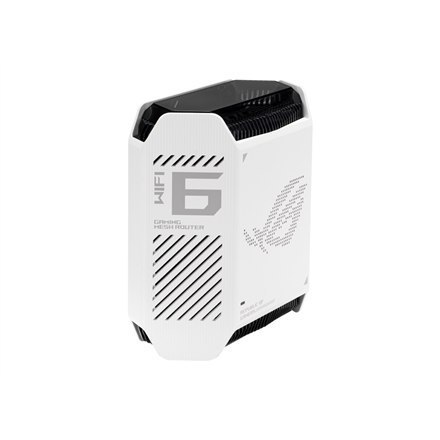 Asus | Router Asus Wifi 6 802.11ax Tri-band Gigabit Gaming Mesh GT6 ROG Rapture (1-Pack) | 802.11ax | 574+4804+4804 Mbit/s | 10/ Asus | Router Asus Wifi 6 802.11ax Tri-band Gigabit Gaming Mesh GT6 ROG Rapture (1-Pack) | 802.11ax | 574+4804+4804 Mbit/s | 10/
