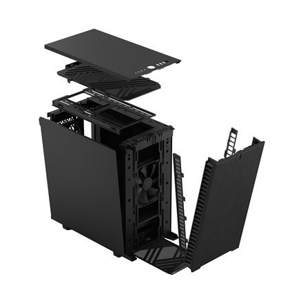 Fractal Design | Define 7 Mini | Black Solid | mATX, Mini-DTX, Mini ITX | Zasilacz w zestawie Nie | ATX Fractal Design | Define 7 Mini | Black Solid | mATX, Mini-DTX, Mini ITX | Zasilacz w zestawie Nie | ATX