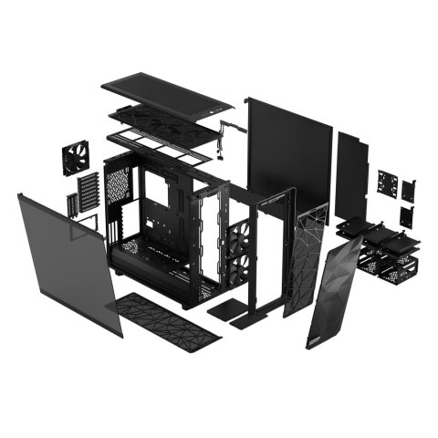 Fractal Design | Meshify 2 XL Light Tempered Glass | Black | ATX Fractal Design | Meshify 2 XL Light Tempered Glass | Black | ATX