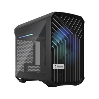Fractal Design | Torrent Nano RGB TG Light Tint | Okno boczne | Czarny | ATX