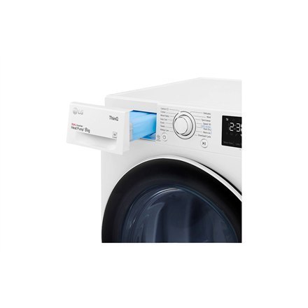 LG | RH80V3AV6N | Suszarka | Klasa efektywności energetycznej A++ | Ładowana od przodu | 8 kg | LED | Głębokość 69 cm | Wi-Fi | LG | RH80V3AV6N | Suszarka | Klasa efektywności energetycznej A++ | Ładowana od przodu | 8 kg | LED | Głębokość 69 cm | Wi-Fi |
