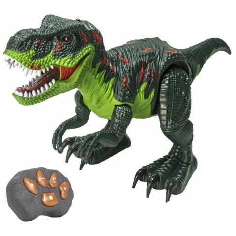 Dinozaur zdalnie sterowany Tyranozaur pilot dźwięki I światła 5221 Dinozaur zdalnie sterowany Tyranozaur pilot dźwięki I światła 5221