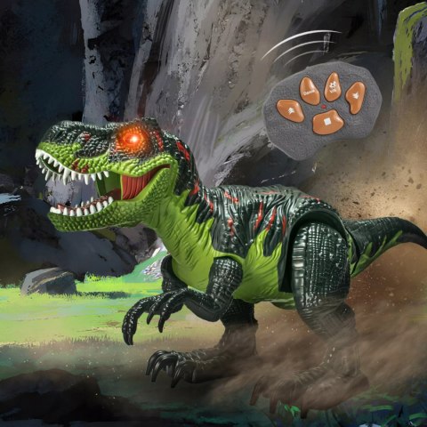 Dinozaur zdalnie sterowany Tyranozaur pilot dźwięki I światła 5221 Dinozaur zdalnie sterowany Tyranozaur pilot dźwięki I światła 5221