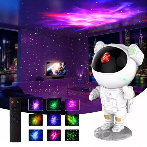 Projektor gwiazd lampka rzutnik nieba astronauta pilot A2780 Projektor gwiazd lampka rzutnik nieba astronauta pilot A2780