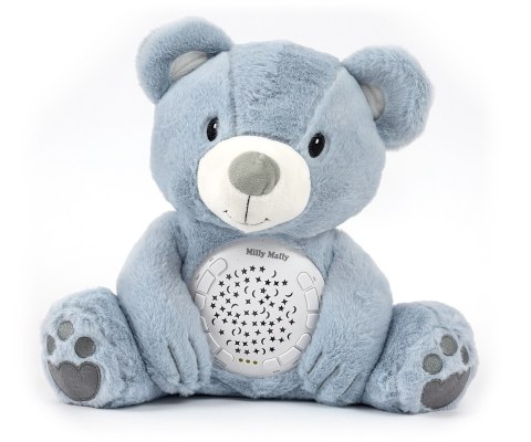 Milly Mally Milly Mally Zabawka pluszowa z Projektorem Milly Bear Blue