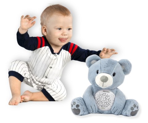 Milly Mally Milly Mally Zabawka pluszowa z Projektorem Milly Bear Blue