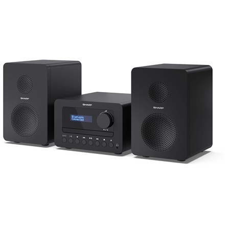 Sharp XL-B520D(BK) Tokyo Hi-Fi Micro System 2.0, FM/DAB/DAB+/USB, CD, Bluetooth 5.0, Aux-in, czarny | Sharp | Tokyo Hi-Fi Micro Sharp XL-B520D(BK) Tokyo Hi-Fi Micro System 2.0, FM/DAB/DAB+/USB, CD, Bluetooth 5.0, Aux-in, czarny | Sharp | Tokyo Hi-Fi Micro