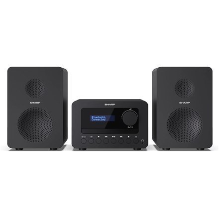 Sharp XL-B520D(BK) Tokyo Hi-Fi Micro System 2.0, FM/DAB/DAB+/USB, CD, Bluetooth 5.0, Aux-in, czarny | Sharp | Tokyo Hi-Fi Micro Sharp XL-B520D(BK) Tokyo Hi-Fi Micro System 2.0, FM/DAB/DAB+/USB, CD, Bluetooth 5.0, Aux-in, czarny | Sharp | Tokyo Hi-Fi Micro