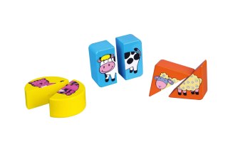 Viga Viga 59585 Układanka 2w1 Puzzle - zwierzęta hodowlane