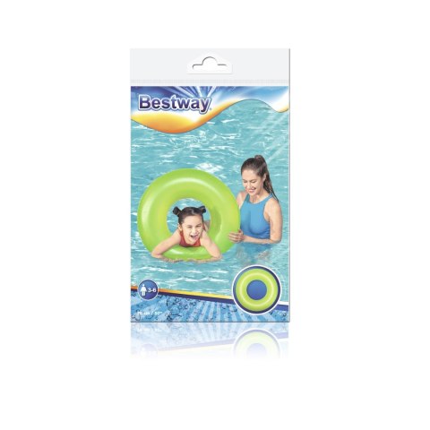 Bestway Bestway 36024 KÓŁKO DO PŁYWANIA NEON 76cm ZIELONE Bestway Bestway 36024 KÓŁKO DO PŁYWANIA NEON 76cm ZIELONE