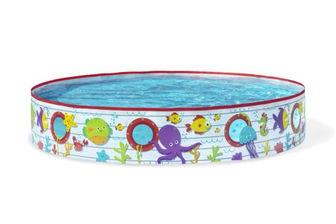 Bestway Bestway 55029 BASENIK ROZPOROWY FILL 'N FUN BURTA STATKU Z OKIENKAMI 152cm x 25cm