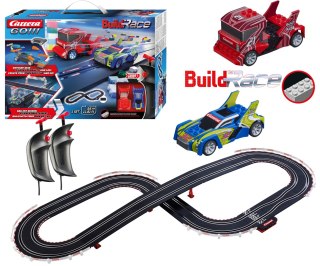 CARRERA Carrera Go 20062529 Build'n Race - Racing Set 3,6m
