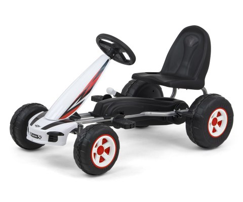 Milly Mally Gokart na pedały Viper White Milly Mally Gokart na pedały Viper White