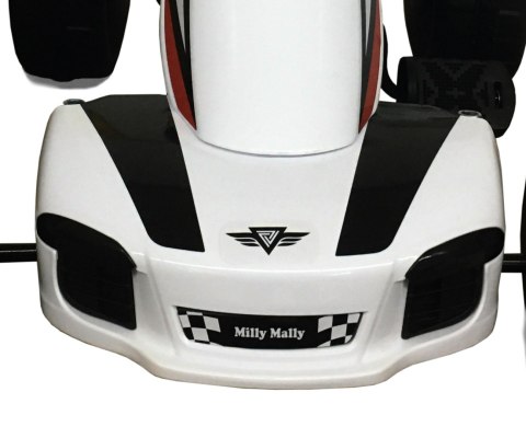 Milly Mally Gokart na pedały Viper White Milly Mally Gokart na pedały Viper White