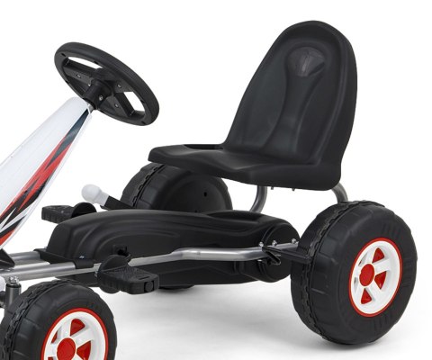 Milly Mally Gokart na pedały Viper White Milly Mally Gokart na pedały Viper White